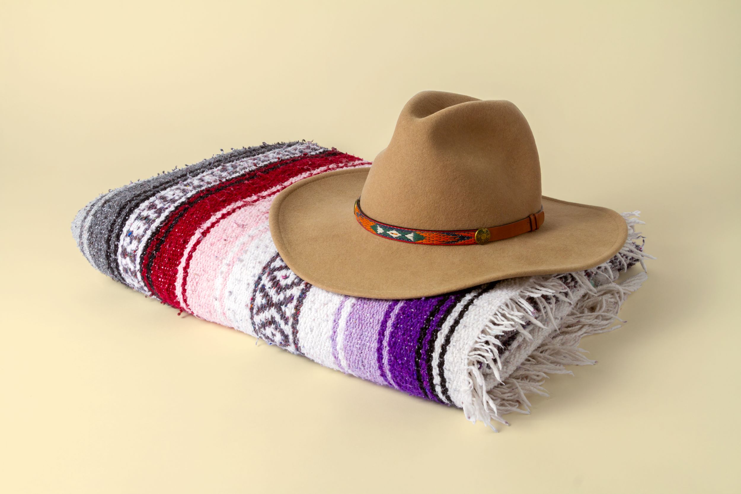 Southwestern Blanket Shutterstock 1949324446