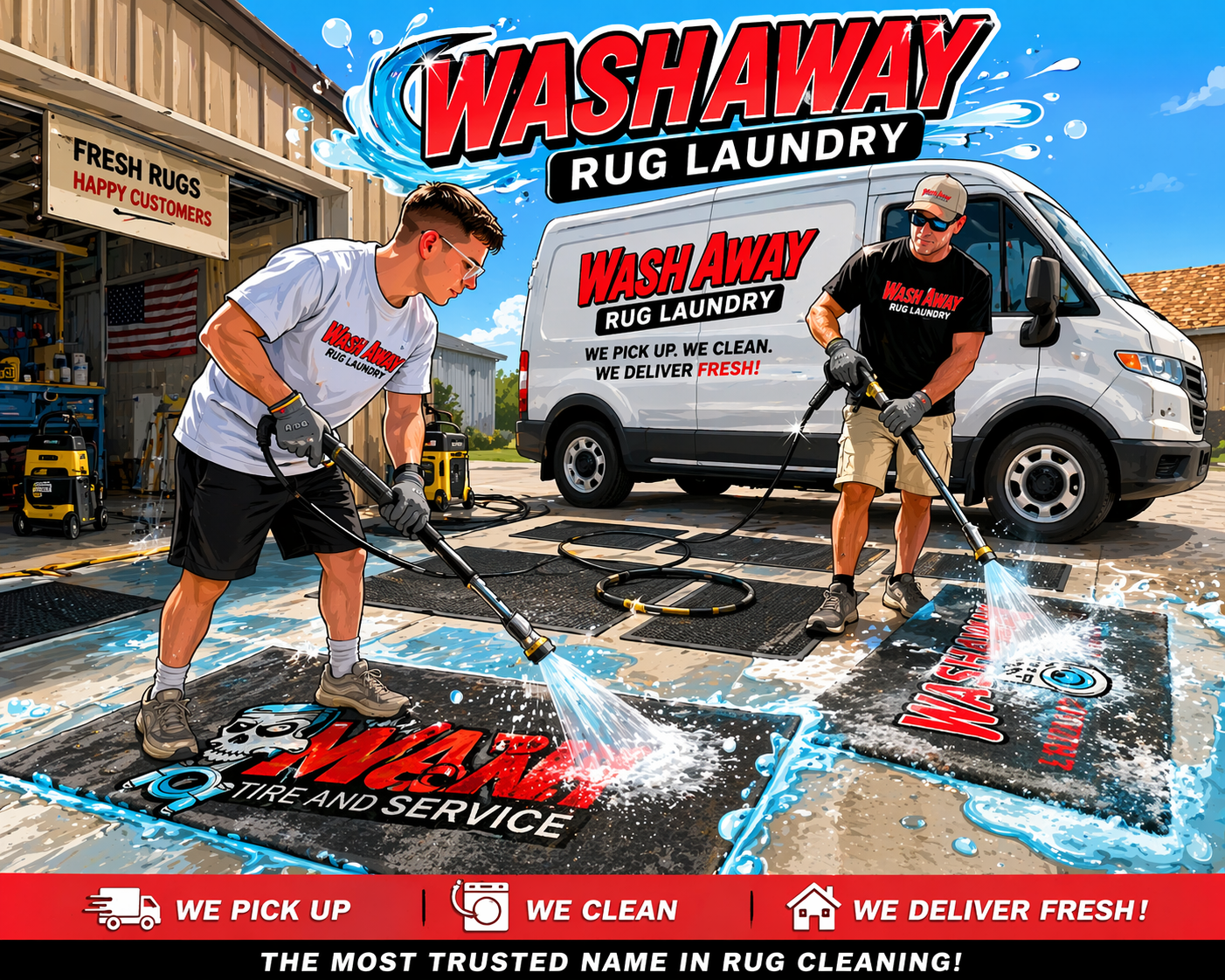 Washaway Rugs